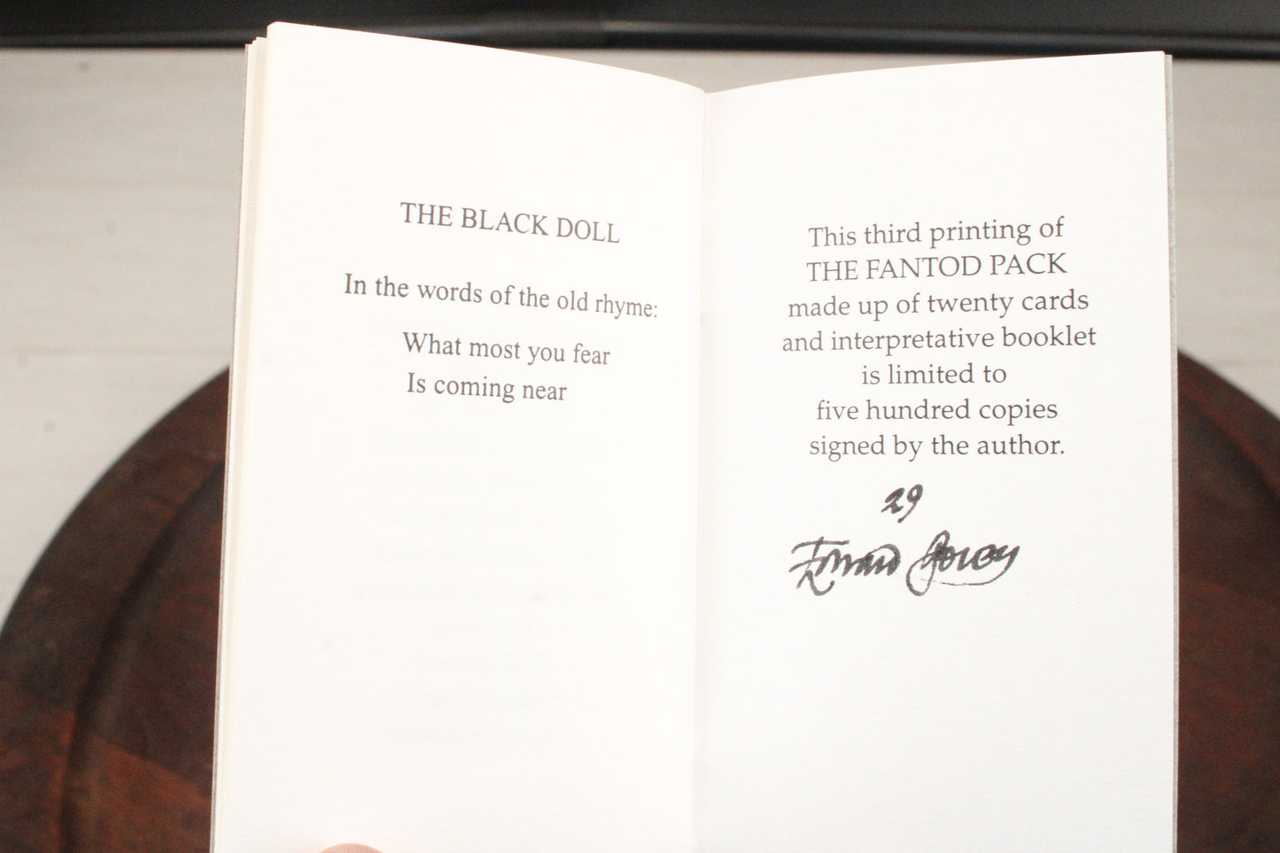 The Fantod Pack, Madame Groeda Weyrd, Edward Gorey